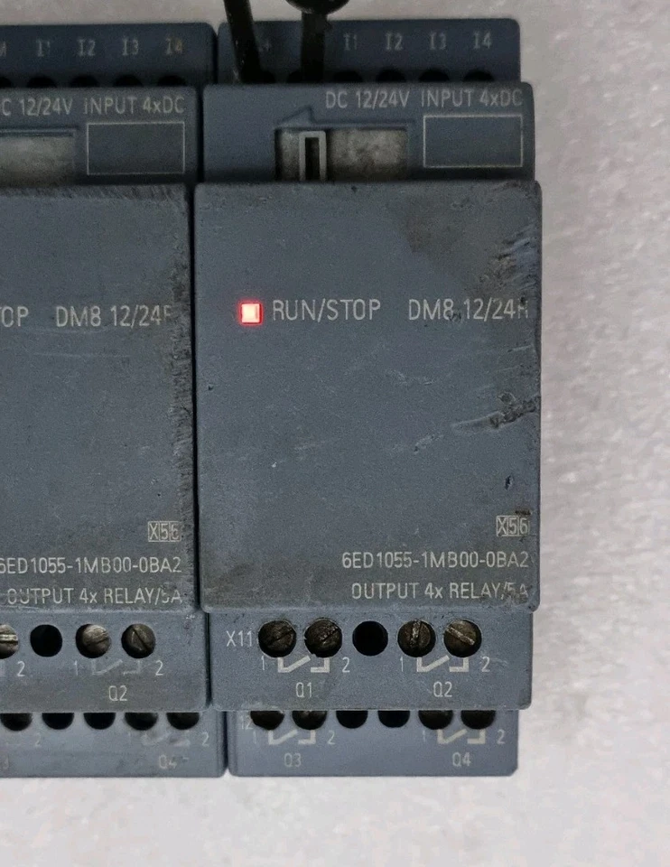 Siemens 6ED1052-1MD08-0BA0 Logo + 6ED1055-1MB00-0BA2 + 6ED1055-1MB00-0BA2 Module